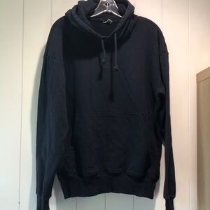 Adidas navy blue hoodie Men’s cotton front pocket sweatshirt S/M